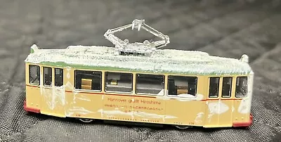 N Scale KATO Hannover Grubt Hiroshima Trolley 14-070 Electric Railway -With Snow • $59