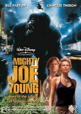 DVD MIGHTY JOE YOUNG - CHARLIZE THERON - BILL PAXTON - R4 -vgc T700 • £11.11