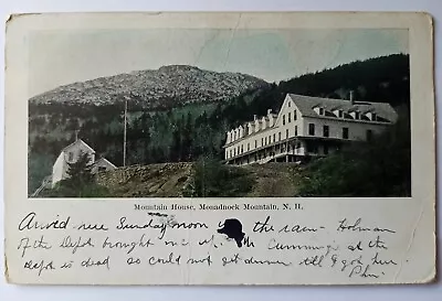 House Monadnock Mountain New Hampshire NH Undivided Posted Postcard • $8.89