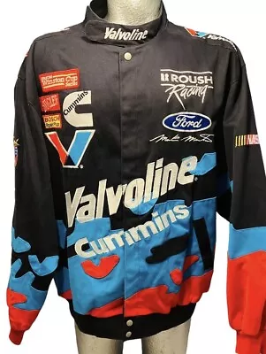 VTG Mark Martin JH Design NASCAR Valvoline Racing Jacket Mens XXL EUC • $149