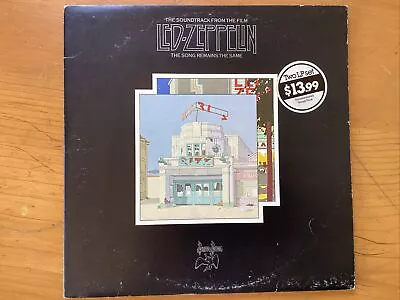 Led Zeppelin - The Song Remains The Same 1976 Australia 1st Pressing GF 2 X LP • $135