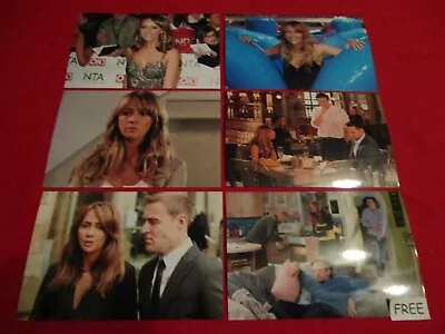 Samia Ghadie Alan Halsall James Burrows 6x4 Photograph Set. Tv Coronation Street • £5