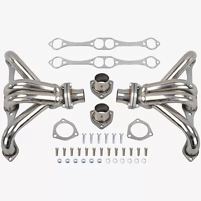 Manifold Exhaust Headers Small Block SBC For Chevy Hugger V8 283 305 327 350 400 • $132.99