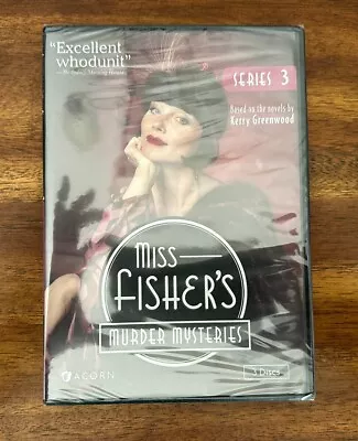 Miss Fisher's Murder Mysteries: Series 3 (DVD 2015) FREE SHIPPING • $10.34