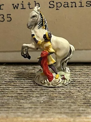 Vintage 1984 Goebel Miniatures Olszewski Historical Series Moor W/Spanish Horse • $45