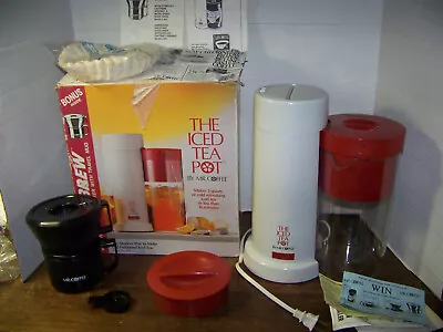 The Iced Tea Pot By Mr Coffee TM1 Plus Bonus Microwave Coffeemaker TRAVEL MUG • $17