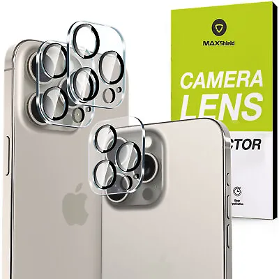 $2.99 • Buy 2X For IPhone 15 14 13 12 Pro Max Camera Lens Tempered Glass Screen Protector