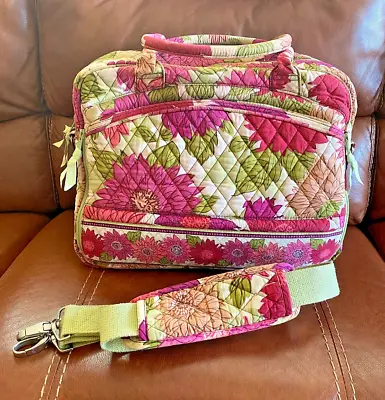 VERA BRADLEY Satchel Weekender Travel Bag - Shoulder Strap - Pink Blossoms • $29