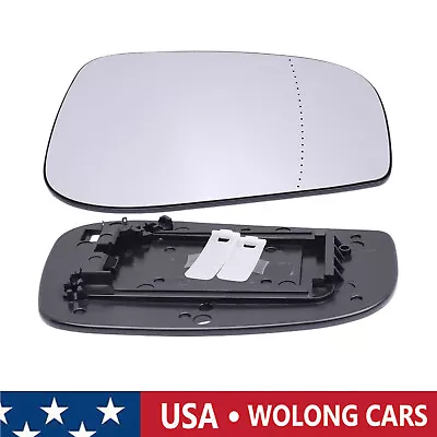 RH Right Side Mirror Glass Heated With Backing Plate For 2001-2006 VOLVO S80 S60 • $16.49