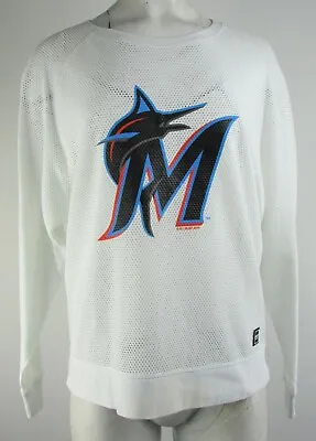 Miami Marlins MLB DKNY G-III Women's Long-Sleeve Mesh Shirt - Flawed • $17.99