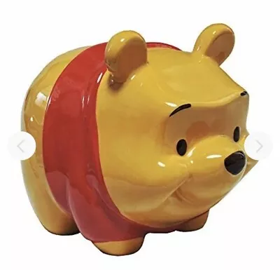 Disney Winnie The Pooh Ceramic Money Box Piggy Bank Money Bank New In Box Gift • $29.99