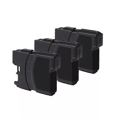 3PK BLACK Ink Tank Fits LC61BK Brother MFC-250C MFC-255CW MFC-290C MFC-295CN • $7.89