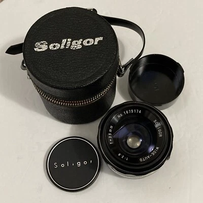 $40 • Buy Soligor Wide-Auto 1:2.8 F= 35mm Lens
