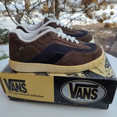 Vintage Y2K 90s RARE Wave  Vans Skate Shoes US Men's 6.5 ( Discoloration As Is ) • $99