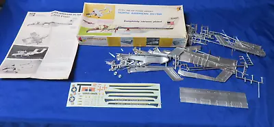 Hawk North American OV-10A Patrol Plane Chrome Airplane Model Kit-214-200-PARTS • $14.99