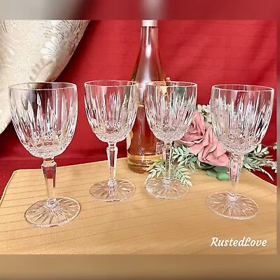 Wine Glasses Mikasa Old Dublin Vintage Stemware Blown Glass Drinkware Wine Set * • $137