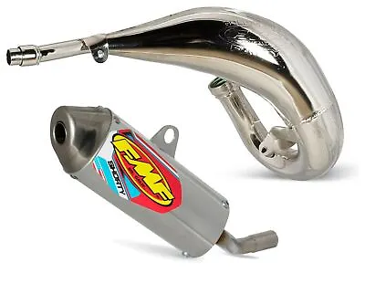 FMF Exhaust System Fatty Pipe & Shorty Silencer Fits 2002-2003 Honda CR125R • $499.98