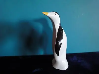 Naaman Israel White Porcelain Penguin Figurine Colored • $99.99