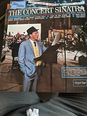 £6.99 • Buy Rare Frank Sinatra Lp The Concert Reprise R1009 Flipback Laminated Vg+ Vinyl Vg+