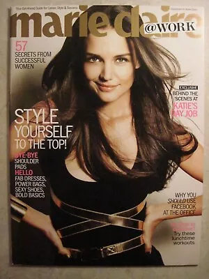 Marie Claire At Work Magazine Supplement Actress Katie Holmes • $7.99