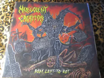 MALEVOLENT CREATION Body Left To Rot VINYL LP Cannibal Morbid Angel Deicide • $39.99