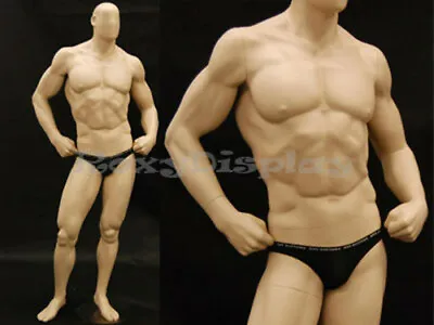 Male Mannequin Big Muscle Man Fleshtone Color #MD-MANF • $319