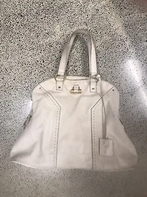 YSL Giant White Muse Bag  • £135