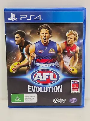 AFL Evolution - Sony PlayStation 4 PS4 Game VGC PAL Complete + Free Postage • $16.95