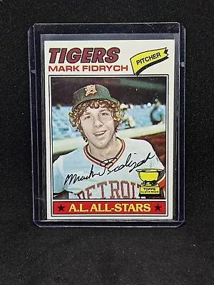 1977 Topps #265 Mark Fidrych Rookie Card Detroit Tigers Ungraded Original  • $45