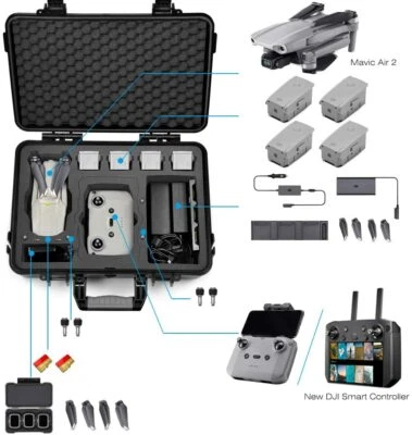 $191.39 • Buy CASE For DJI Mavic 2 Air Fly More Combo More Mavic Air 2 Accessories Foam Insert