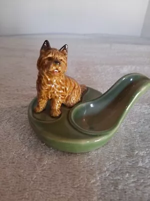 Vintage Wade England Cairn Terrier Dog Figurine  Tobacco Pipe Holder • $39.99