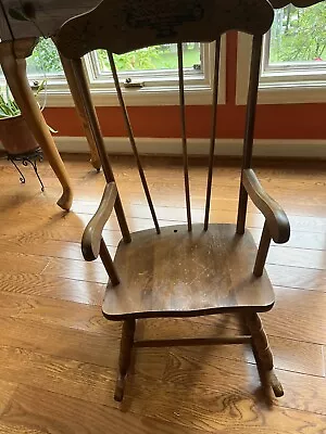 Vintage Childrens Musical Rocking Chair • $68