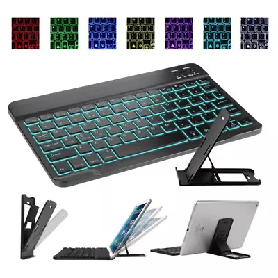 For Microsoft Surface Pro 3 4 5 6 7 Go 1/2 Backlit Bluetooth Keyboard USA • $20.81