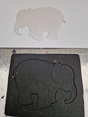 £22.90 • Buy Accucut 1   Wooden Die Cutter ELEPHANT #1 Big Shot Pro Accucut