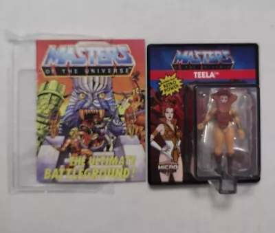 Worlds Smallest Micro Figures & And Comics Masters Of The Universe TEELA W/comic • $9.99