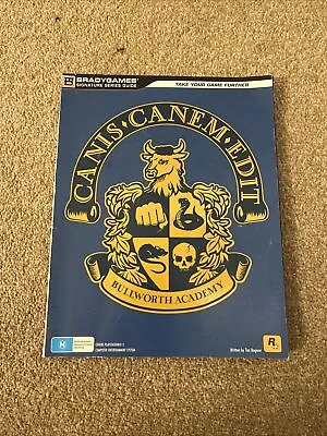 Canis Canem Edit Official Strategy Guide - Rare! • £80
