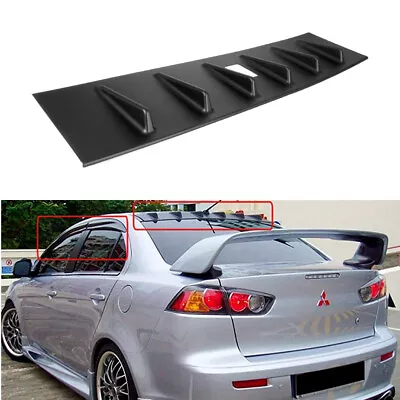 For 2008-16 Mitsubishi Lancer Shark Fin Vortex Generator Spoiler Wing • $32.19