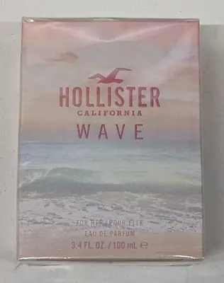 Hollister Wave For Her 100ml Eau De Parfum Spray Brand New & Sealed • £24.90