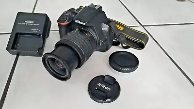 Nikon D3500 Digital SLR Camera + Nikkor 18-55mm Lens - Low Shutter Count • $529.95
