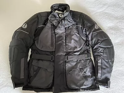 Motorcycle Jacket All-Weather Touring British Motorcycle Gear Men's Large • $49