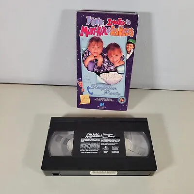 Mary Kate And Ashley Olsen Sleepover Party VHS Tape Vintage • $11.87