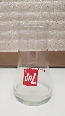 Vintage 1970 S Upside Down 7-UP  The Uncola  Drinking Glass • $1.16