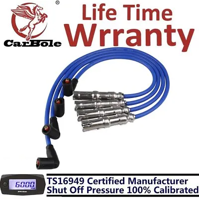 $20.59 • Buy New 9mm Spark Plug Ignition Wire Set For VW Beetle Bora Golf GTI Jetta 2.0L SOHC