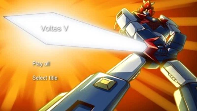$15 • Buy Voltes V DVD Complete Series 40 TV Episodes 5 Disc Fan Set English Subtitles