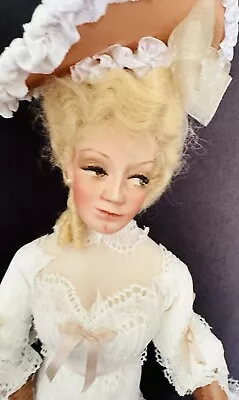 Vintage Artist Porcelain Lillian Russell Doll For 1989 UFDC Convention • $35