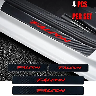 For Ford Falcon Car Door Plate Sill Scuff Anti Scratch Sticker Protector 4Pcs • $23.28