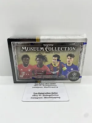 🔥2020-21 Topps Museum Collection Soccer UEFA Champions League Hobby Box🔥 • $474.99