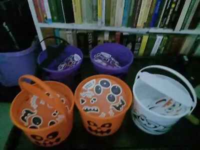 Lot Of 5 2023 McDonald's Halloween Buckets • $5