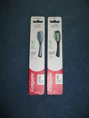 Colgate Link Whitening - 2 Brush Heads - Deep Clean 2 Heads • £12