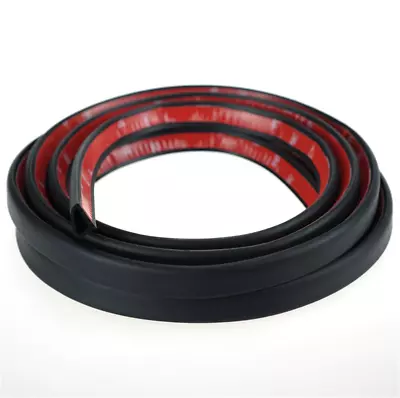 157  Sloping D Shape Car Door Window Trim Edge Moulding Rubber Weatherstrip Seal • $18.80